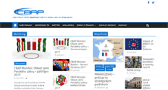 Desktop Screenshot of cbap.cz